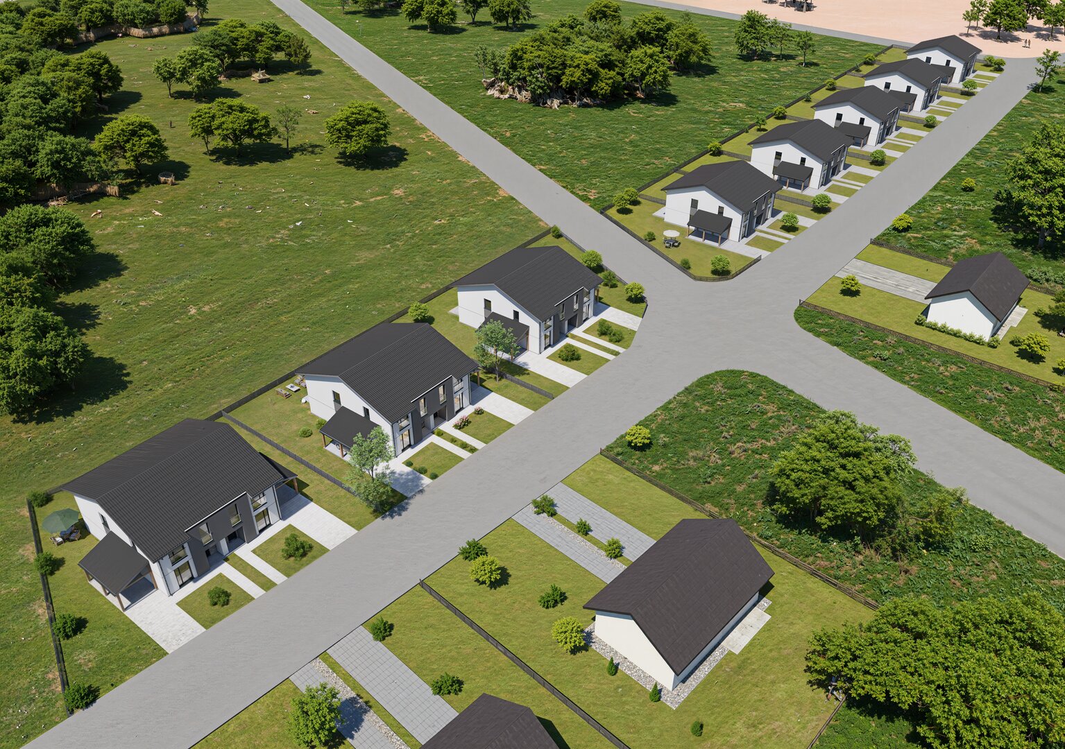 Osiedle Cysterskie - wizualizacja